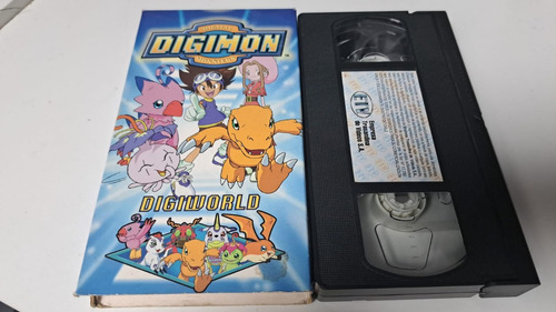 Pelicula Vhs, Digimon Digiworld, Usado, Buen Estado
