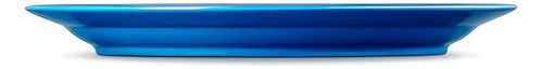 Prato Raso De Cerâmica 22 Cm Azure Blue Le Creuset