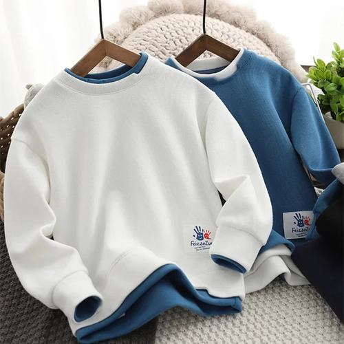Sudadera De Otoño Para Niños, Estilo Coreano