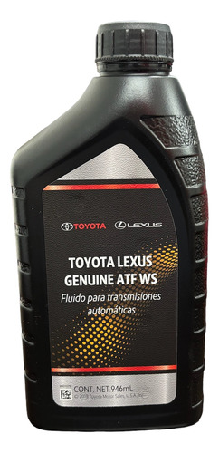 Aceite Original Toyota Para Transmisiones Automáticas Atf Ws