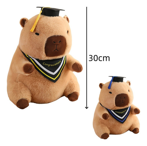 2 Muñecos De Peluche Divertidos De Capibara Para Regalos Par