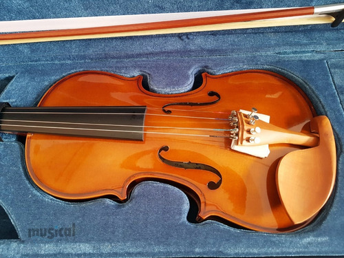 Violino Eagle 4/4 Ve441 Case+breu+arco+espaleira+estante