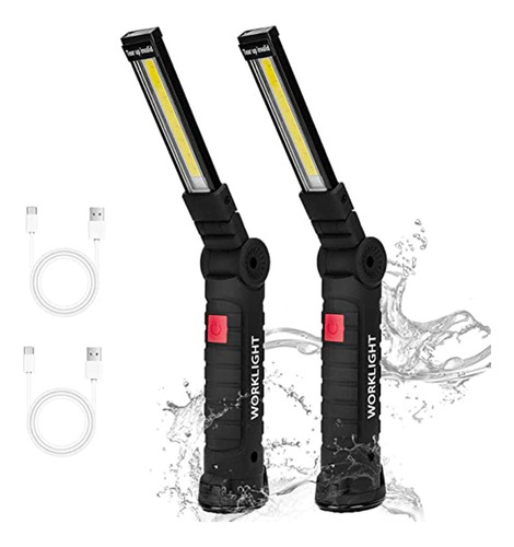 Luz De Trabajo De Mazorca De Linterna De Camping Led 2pack P