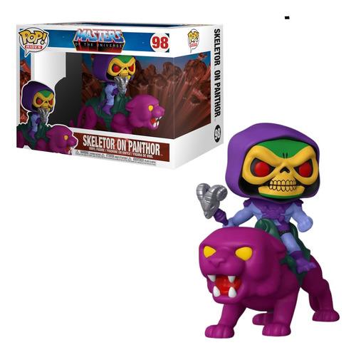 Skeletor On Panthor Funko Pop Masters Of The Universe 98