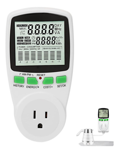 Medidor De Consumo Eléctrico Luz ,ahorrador De Electricidad