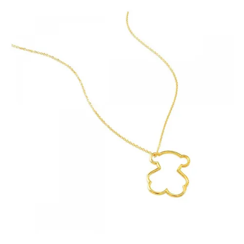 Collar Silueta De Oro