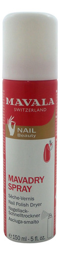 Secador de esmalte de uñas transparente Mavadry Spray, 150 ml