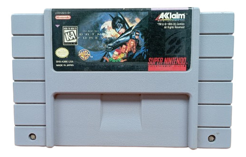 Juego Batman Forever Para Snes