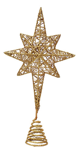 Estrella Superior Del Árbol De Navidad, Decoración Del