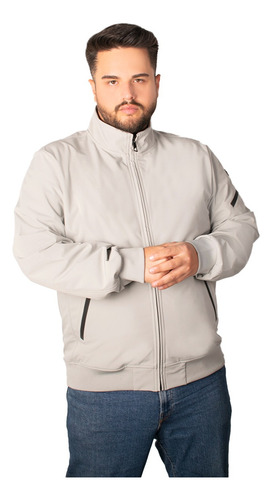 Chamarra Hombre Softshell Tallas Grandes Bomber Greenlander