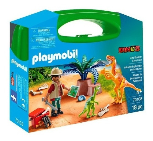 Playmobil Dinos 70108 - Maletin Dinosaruios