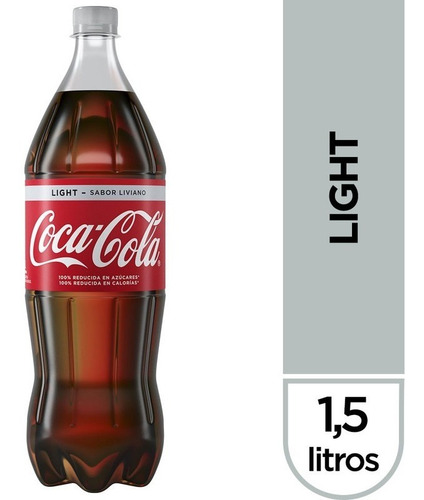 Coca Cola Light Gaseosa Dietetica Botella - 01mercado