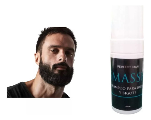 Shampoo Para El Crecimiento De Bigote Y Barba Con Bergamota