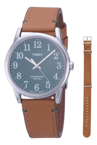Reloj Pulsera  Timex Twg017100 Del Dial Verde