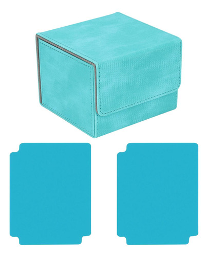 Caja De Baraja De Cartas, Caja De Que Cuadros Azul Claro