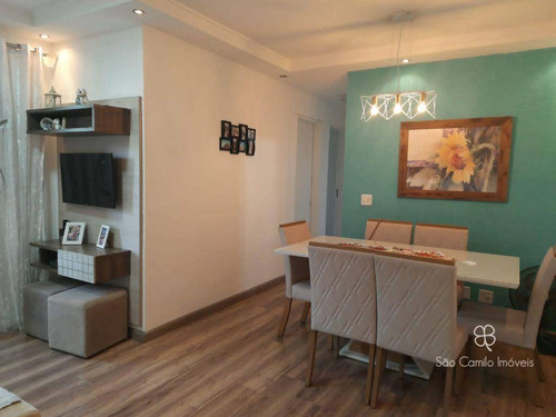Imagem 1 de 17 de Excelente Apartamento A Venda Na Granja Viana - Cotia - Ap0298