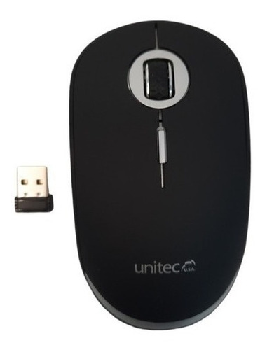 Mouse Inalámbrico Unitec Optical Wireless V1 Elegante