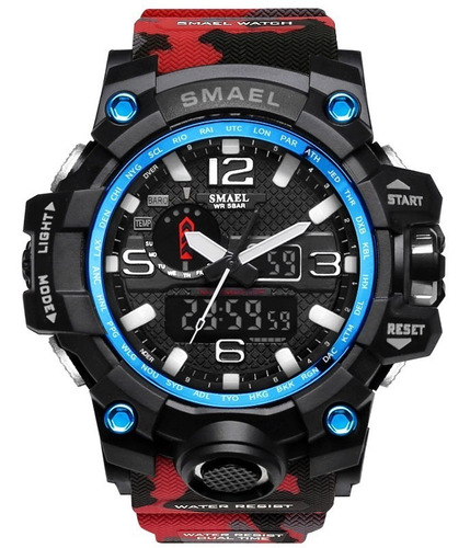 Reloj Smael Camuflado Militar Varios Modelos Sumergible 