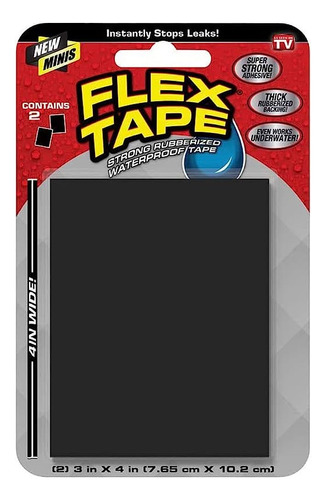 Flex Seal Tape Mini Super Strong Waterproof Tape, Black Flex