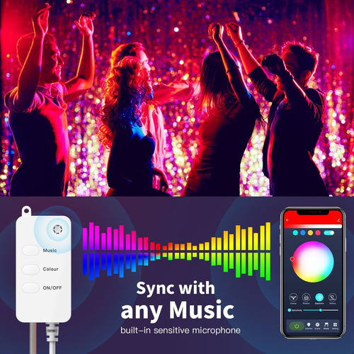 New,, Inteligente Serie Luces Bodas Eventos Fiesta 33