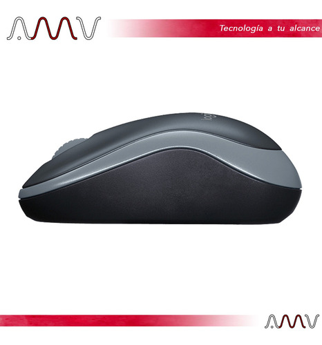 Mouse inalámbrico Logitech M185 gris