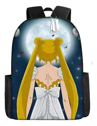 Mochila Sailor Moon, Bolsa De Comida, Estuche Para Lápices W
