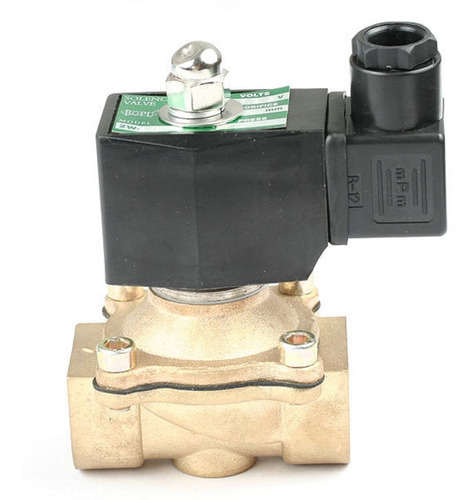 Válvula Solenoide 2 Vias 1/2' Água / Ar / Óleo 220v