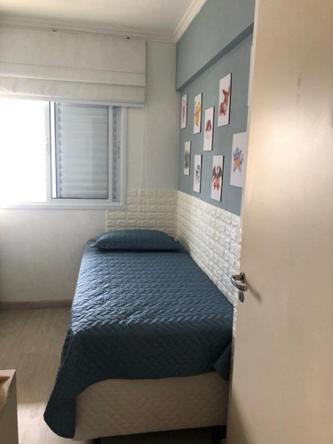 Apartamento Para Venda Em Santo André, Campestre, 3 Dormitórios, 1 Suíte, 2 Banheiros, 2 Vagas - 00319b_1-962038