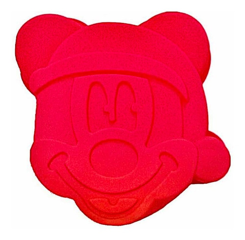 Molde Para Reposteria De Silicón Mickey Mouse Navidad 23 Cm