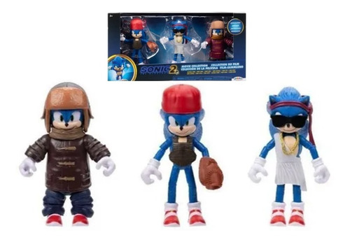 Sonic Figura Muñeco Set Premium Juguete Niño Niña Coleccion