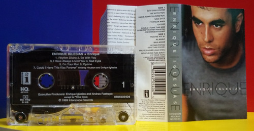 Cassette Enrique Iglesias - Enrique Cancionero Usa (1999)