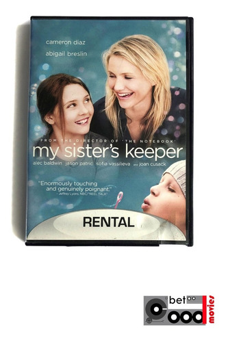 Dvd Película La Decisión Más Difícil (my Sister's Keeper)