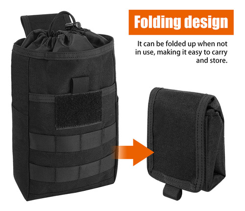 Bolsa Tática Para Revista Molle Para Acessórios De Cinto