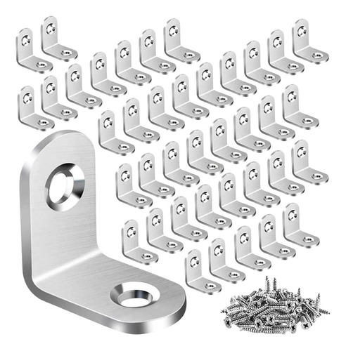 C-f 40x L Soporte De Esquina Soporte De 20 Mm X 20 Mm X 16