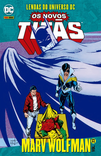 Novos Titãs Vol. 23: Lendas do Universo DC, de Wolfman, Marv. Editora Panini Brasil LTDA, capa mole em português, 2022