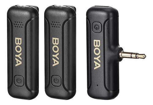 Microfone Boya By-wm3t2-m2 Lapela Sem Fio Wireless Plug P2