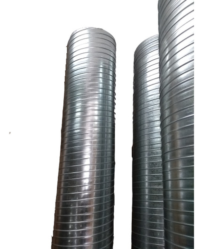 Espiroducto Redondo Reforzado De 8 Pulg X 2.44 M / Simulsa