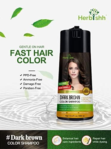 ChampĂș Herbishh Para Color De Cabello Para Cobertura De Cana