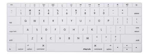 Protector De Teclado Blanco Para Macbook Pro 2016/2017