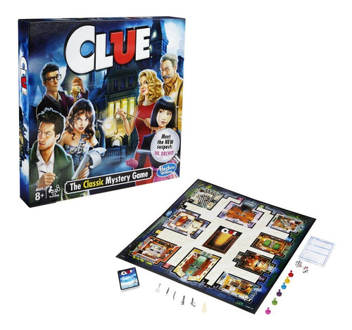 Juego De Mesa Clue Hasbro A5826