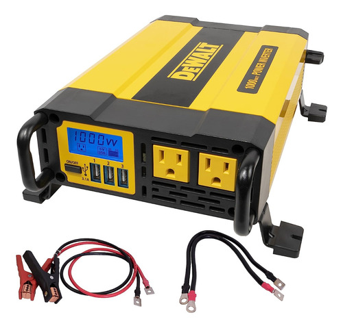 Inversor Corriente Dewalt 12v 1000watts-2000 Auto Convertido (Usado)