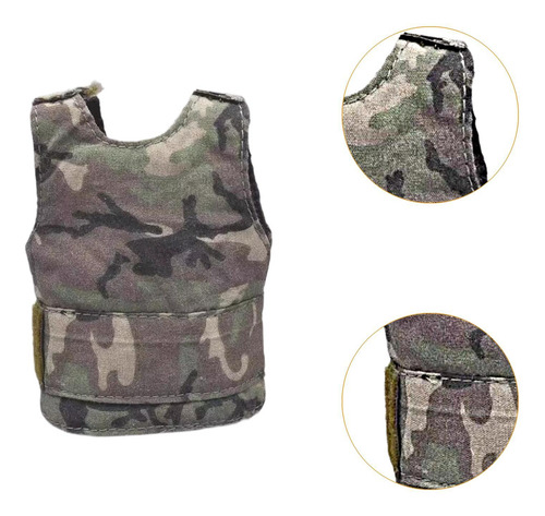 Chaleco De Figura Masculina A Escala 1/6, Ropa De Figura De