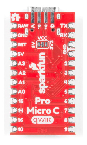 Qwiic Pro Micro Usb-c Compatible Con Placa Desarrollo Arduin