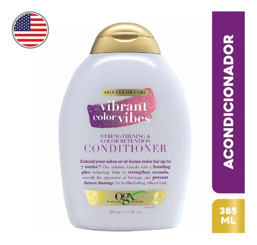 Ogx Vibrant Color Vibes Acondicionador 385ml