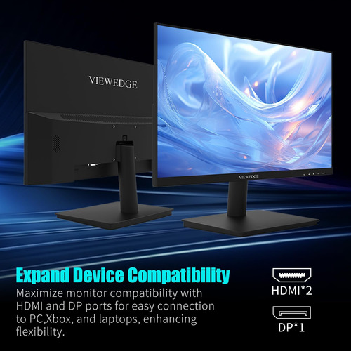 Monitor Para Juegos Viewedge De 24 Pulgadas Con Ips 1 Ms, Fh
