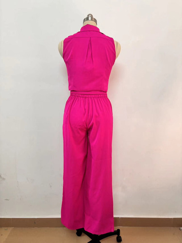 C Conjunto De Chaleco Y Pantalón Dama Moda Uniforme Secretaria