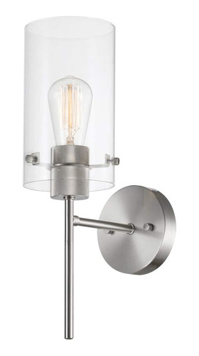 Globe Electric Cusco 51361 - Aplique De Pared Con 1 Luz, Níq