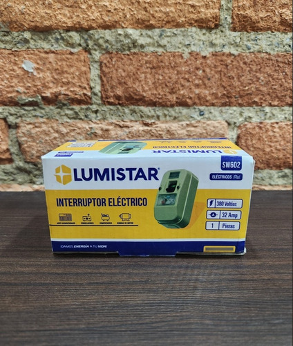 Interruptor Eléctrico Lumistar 380voltios 32amp Oferta