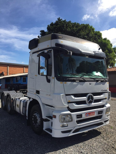 Imagem 3 de 10 de Mecedes-benz Actros 2546 Ls Branco 6x2