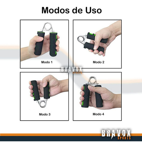 Aperto De Mão Hand Grip Fortalecimento Antebraço Punho Dedo Cor Verde